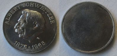 DDR Gedenk Münze 10 Mark Albert Schweitzer 1975 Aluminium Probe (144601)