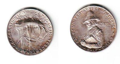 1/2 Dollar Silber Gedenk Muenze USA 1920 in TOP (103805)