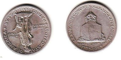 1/2 Dollar Silber Gedenk Münze USA 1925 in TOP (108330)