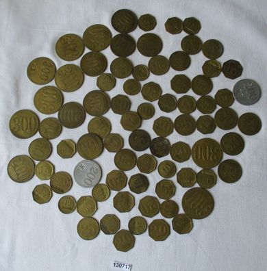 79 seltene Wertmarken Borsberg (Dresden) 10 Pfennig bis 3 Mark um 1920 (130717)
