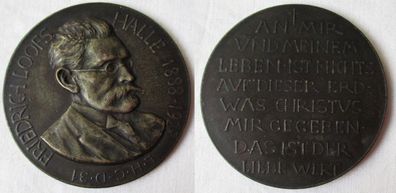 Medaille Friedrich Loofs Halle 1888-1928 L.H. C-D.31 (107887)