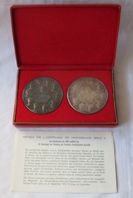 Staatssicherheit Medaille V. Ausstellung KB der DDR Kreis 10 1979 (123955)
