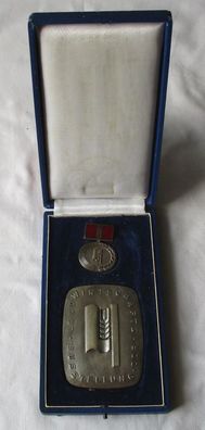 DDR Abzeichen + Medaille Landwirtschaftsausstellung DDR Stufe Silber (153879)