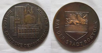 DDR Medaille Ehrengabe Rat der Stadt Rostock (151572)