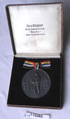 Deutscher Buchdruckerverein, Silberne Medaille für Treue Mitarbeit (110383)
