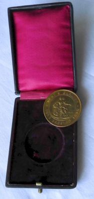 seltene Bronze Medaille 50. jähriges Geschäftsjubiläum Breslau 1896 (111017)