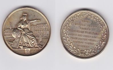 Medaille Hamburg 1841 - Unter Gottes Segen wachse Hamburgs Wohlfahrt (144973)