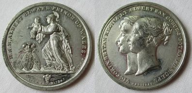 Médaille pour la naissance dâ€?Albert Edward, prince 1841 FRANCE GRANDE Bretagne