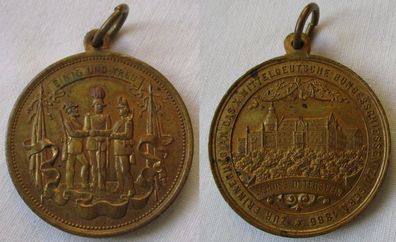 Medaille X. Mitteldeutsches Bundesschiessen Gera Reuss 1868 (144774)