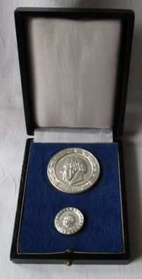 DDR Ernst Moritz Arndt Medaille 1968-1971 Nationale Front 900er Silber (136353)