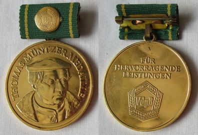 DDR Thomas Müntzer Medaille VdgB Vereinigung gegenseitigen Bauernhilfe (117335)