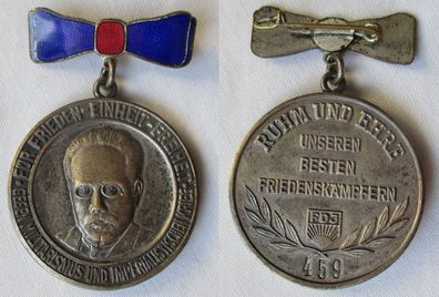 DDR Karl Liebknecht Medaille Ruhm & Ehre unseren Besten Friedenskämpfer (108790)