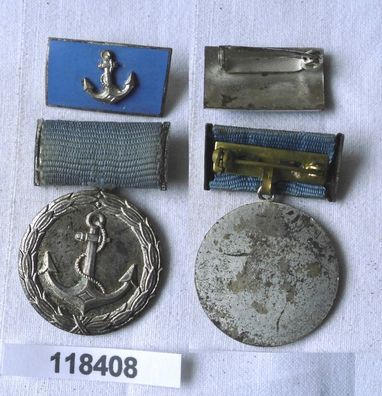 DDR Medaille für treue Dienste in der Binnenschifffahrt in Silber (118408)