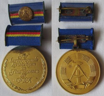 DDR Medaille für hervorragende Leistungen im Finanzwesen Bartel 291 c (116235)
