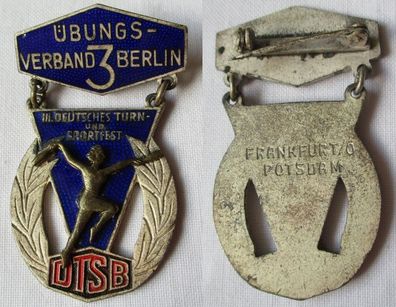 DDR Abzeichen III. Deutsches Turn- und Sportfest Übungsverband 3 Berlin (142342)