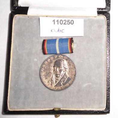 DDR Hufeland Medaille in Silber im Etui (110250)
