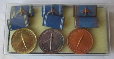 DDR Medaille für treue Dienste in d. Zivilen Luftfahrt in Bronze - Gold (141924)