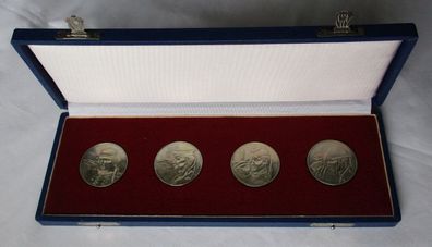 DDR Medaillensatz 4x 20 Jahre Nationale Volksarmee NVA 1956 - 1976 (141013)