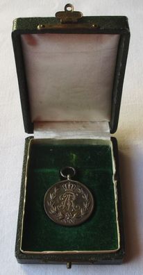 Sachsen Friedrich August Medaille Silber im Originaletui (129088)