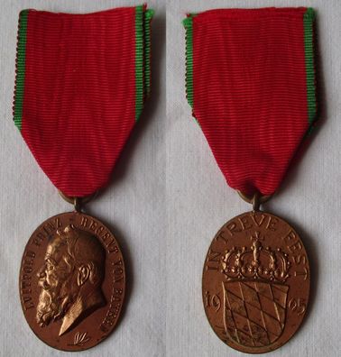 Orden Bayern Prinzregent Luitpold Medaille in Bronze am Band (115395)