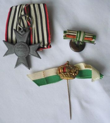 Einzelspange Preussen Kreuz für Kriegshilfsdienste 1. Weltkrieg (100506)