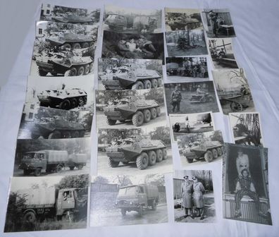 25 seltene Fotos NVA Nationale Volksarmee Panzer usw. (112752)