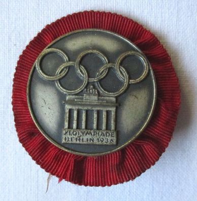 Abzeichen XI. Olympiade 1936 Berlin - Teilnehmer-Plakette Jugendlager (105122)