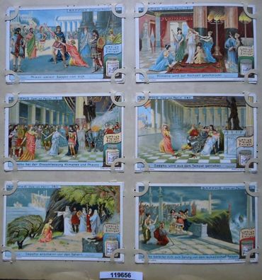 Liebigbilder Serie 908, Sappho Oper von Pacini, 1914-1917 (K119656)
