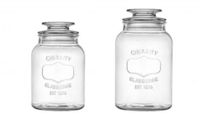 Glas Dosen Sisto - verschiedene Größen zur Auswahl 1,0L / 1,5L