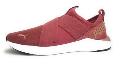 Puma Prowl Slip-On Shine WN's 195277/002 Rot 002 Mauve-Rose Gold