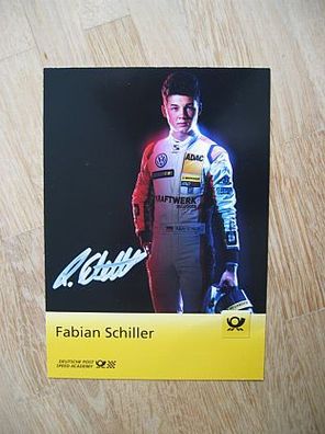 Deutsche Post Speed Academy Rennfahrer Fabian Schiller - handsigniertes Autogramm!!