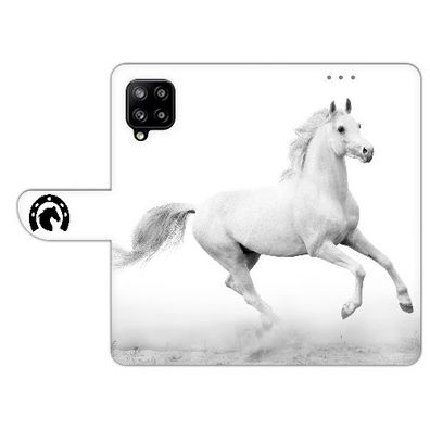 Individuelle Handy Hülle Cover Case für Samsung Galaxy A42 mit Fotodruck Pferd