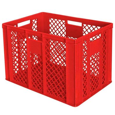 30 Eurobehälter / Bäckerkiste, LxBxH 600 x 400 x 410 mm, Palettenware, rot