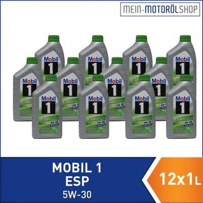 Mobil 1 ESP 5W-30 12x1 Liter