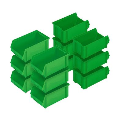 47 Liter grün Mehrwegbehälter/Versandbehälter mit Deckel LxBxH 600x400x300 mm 