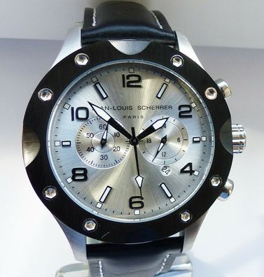 Jean-Louis-Scherrer Paris WR50 Ceramic Chronograph Herren Luxus Armbanduhr
