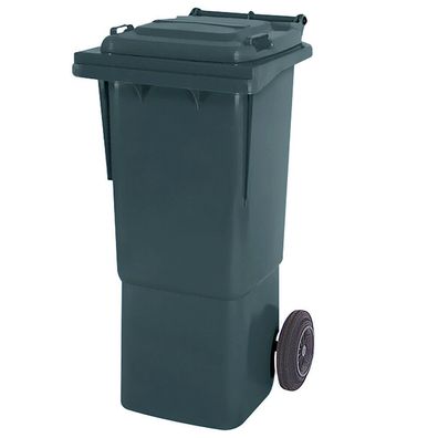 Mülltonne, Inhalt 60 Liter, grau, BxTxH 445x520x930 mm, hohe Ausführung
