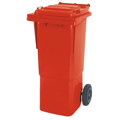 Mülltonne, Inhalt 60 Liter, rot, BxTxH 445x520x930 mm, hohe Ausführung