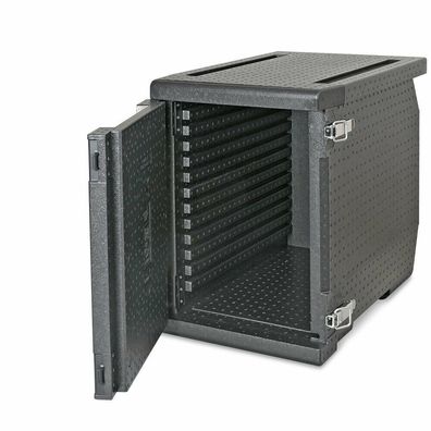 Thermobox für GN-Behälter/ GN-Schale, 146 Liter, BxTxH 445x645x625 mm, Frontlader