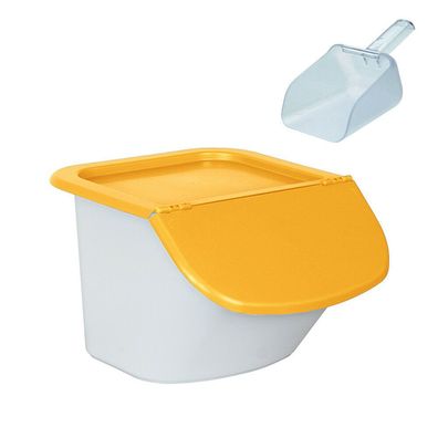 Futterbehälter 15 l, Vorratsbehälter für Trockenfutter, inkl. Portionierschaufel