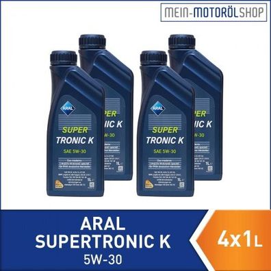 Aral SuperTronic K 5W-30 4x1 Liter