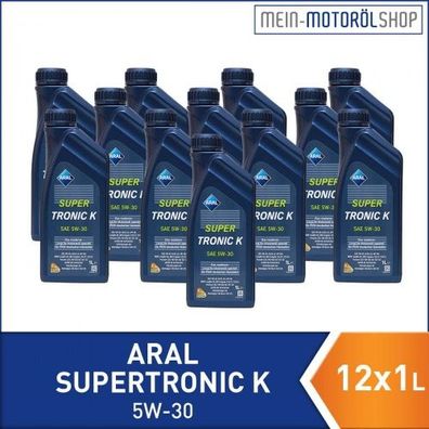 Aral SuperTronic K 5W-30 12x1 Liter