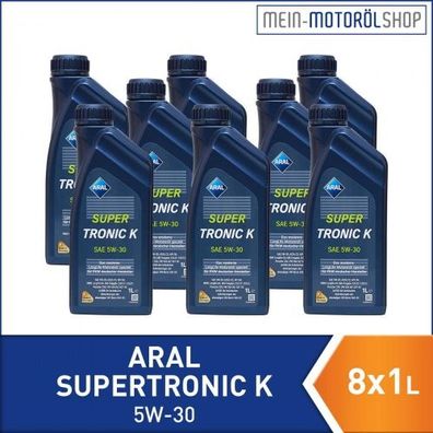 Aral SuperTronic K 5W-30 8x1 Liter