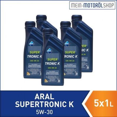 Aral SuperTronic K 5W-30 5x1 Liter