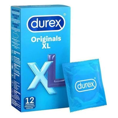 DUREX Comfort XL - grosse Kondome Extra Large Extra Groß XL 12 Stück Pack OVP