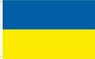 Ukraine Flagge Fahne 150x90cm große Flaggen Fahnen für Fahnenmast