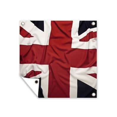Gartenposter - Die Flagge Großbritanniens - 100x100 cm - Gartendeko