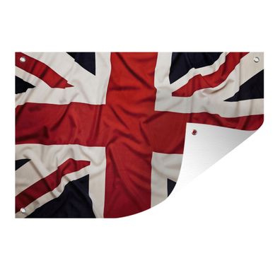 Gartenposter - Die Flagge Großbritanniens - 120x80 cm - Gartendeko