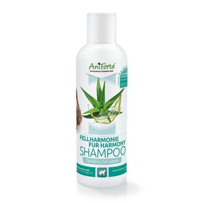 AniForte® Fellharmonie Shampoo Sensitiv 200 ml mit pflegender Aloe Vera