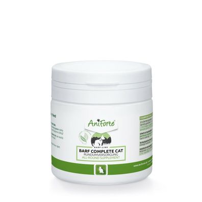 AniForte Barf Complete Pulver 100g für Katzen Barfen, Vitamine & Mineralien